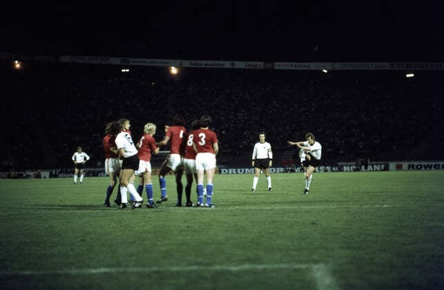 20 06 76 CSSR Germany Yugoslavia, Belgrade, 20 06 1976, Football, UEFA European Championship 1976 in Yugoslavia, Final, CSSR DFB Germany 5 3 i E Rainer Bonhof Germany