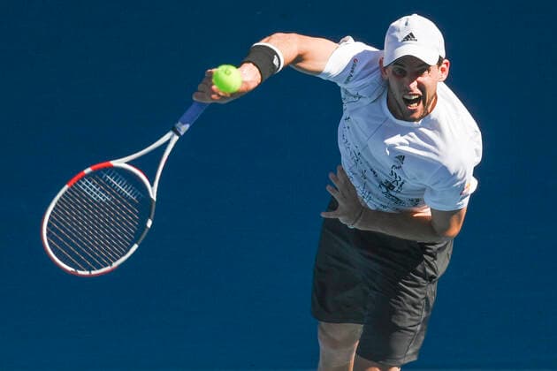 Dominic Thiem Australian Open 2021 Melbourne Park Melbourne Victoria Australia 10 02 2021 Copyright: xJuergenxHasenkopfx