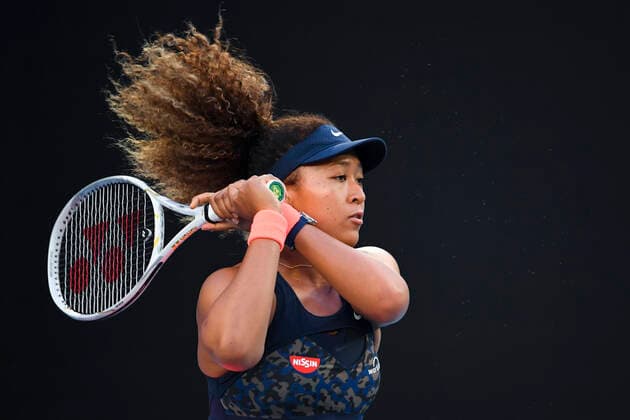 TENNIS AUSTRALIAN OPEN, Naomi Osaka of Japan in action during her second Round Women s singles match against Caroline Garcia of France on Day 3 of the Australian Open at Melbourne Park in Melbourne, Wednesday, February 10, 2021. ( NO ARCHIVING, EDITORIAL USE ONLY, NO USE IN BOOKS WITHOUT CONSENT MELBOURNE VIC AUSTRALIA  Copyright: xJAMESxROSSx 20210210001519575801