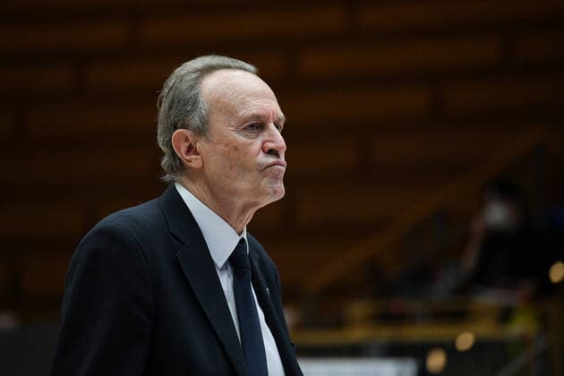 Headcoach Aito Garcia Reneses ALBA Berlin , GER, HAKRO Merlins Crailsheim vs Alba Berlin, 09 02 2021, 17 Matchday easycredit Basketball Bundesliga, Season 2020 2021 GER, HAKRO Merlins Crailsheim vs Alba Berlin, 09 02 2021, 17 Matchday easycredit Basketball Bundesliga, Season 2020 2021 Crailsheim Copyright: xEibnerxPressefoto MichaelxMemmlerx EP_MMR