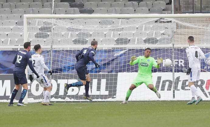 Football, Coupe de France, AJ Auxerre - Olympique Marseille