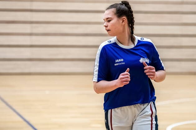 Maria Neumann xx, GISA Lions SV Halle GISA Lions SV Halle Training Basketball 1 Bundesliga ERDGAS Sportarena Halle Saale 10 02 2021 Photo Holger John Halle Sachsen Anhalt Germany ERDGAS Sportarena Halle Saale