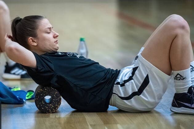 Laura Schinkel 07, GISA Lions SV Halle GISA Lions SV Halle Training Basketball 1 Bundesliga ERDGAS Sportarena Halle Saale 10 02 2021 Foto Holger John Halle Sachsen Anhalt Germany ERDGAS Sportarena Halle Saale