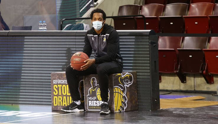 Ludwigsburg , Basketball easyCredit BBL Bundesliga , MHP RIESEN Ludwigsburg vs Basketball Löwen Braunschweig ,Barry Brown Riesen