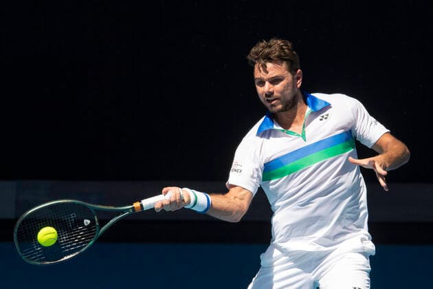 Stan Wawrinka SUI Australian Open 2021 Melbourne Park Melbourne Victoria Australia 10 02 2021 Copyright: xJuergenxHasenkopfx