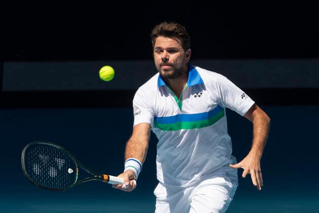 Stan Wawrinka SUI Australian Open 2021 Melbourne Park Melbourne Victoria Australia 10 02 2021 Copyright: xJuergenxHasenkopfx