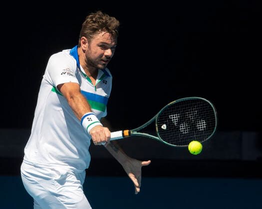 Stan Wawrinka SUI Australian Open 2021 Melbourne Park Melbourne Victoria Australia 10 02 2021 Copyright: xJuergenxHasenkopfx