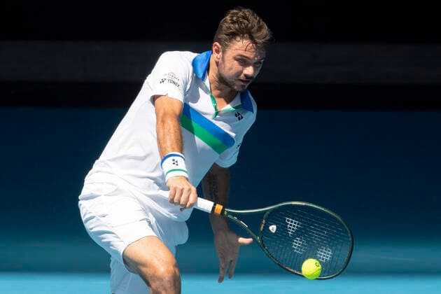 Stan Wawrinka SUI Australian Open 2021 Melbourne Park Melbourne Victoria Australia 10 02 2021 Copyright: xJuergenxHasenkopfx