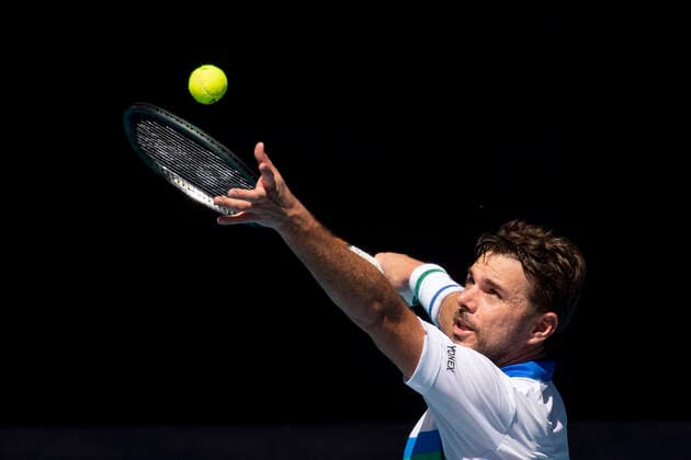 Stan Wawrinka SUI Australian Open 2021 Melbourne Park Melbourne Victoria Australia 10 02 2021 Copyright: xJuergenxHasenkopfx