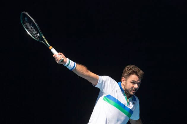 Stan Wawrinka SUI Australian Open 2021 Melbourne Park Melbourne Victoria Australia 10 02 2021 Copyright: xJuergenxHasenkopfx