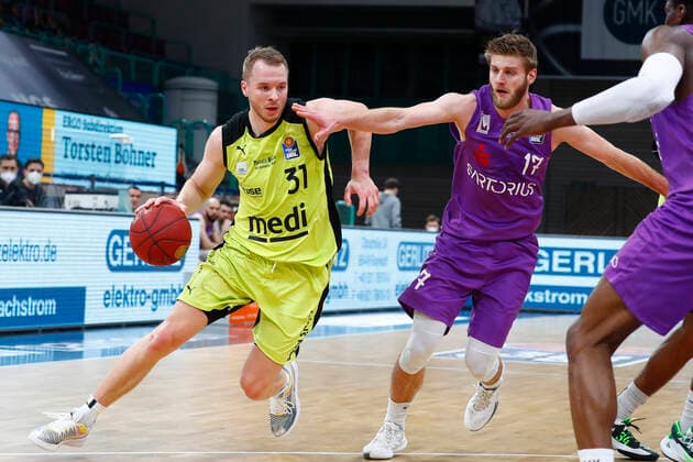 Basketball, BBL, medi Bayreuth - BG Göttingen
