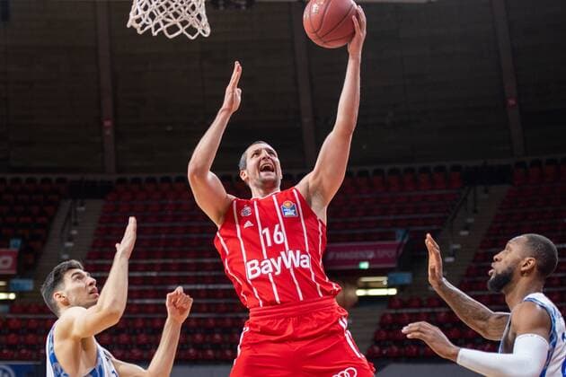 Paul Zipser 16 FC Bayern , FC Bayern Basketball vs Fraport Skyliners, BBL, 12 02 2021 Munich Bavaria Germany Copyright: xkolbert-press UlrichxGamelx
