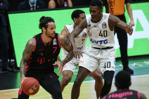 Basketball Germany, 1 Bundesliga, Hamburg Towers Telekom Baskets Bonn, Hamburg, 12 02 2021