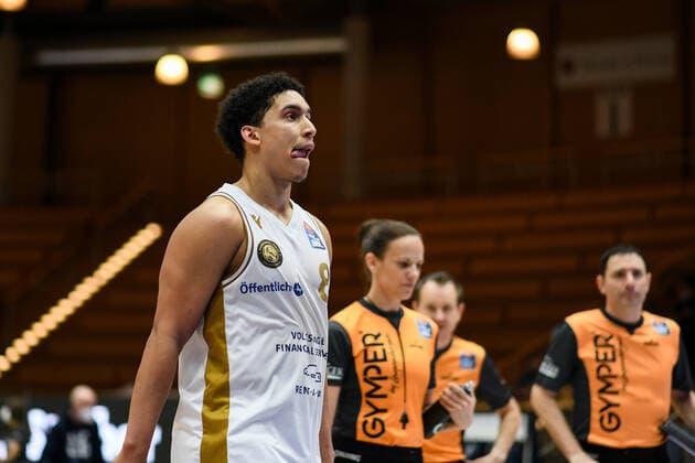 James Robinson Basketball Loewen Braunschweig is disappointed with the defeat, GER, HAKRO Merlins Crailsheim vs Basketball Loewen Braunschweig, 12 02 2021, 18 Spieltag easycredit Basketball Bundesliga, Spielzeit 2020 2021 GER, HAKRO Merlins Crailsheim vs Basketball Loewen Braunschweig, 12 02 2021, 18 Spieltag easycredit Basketball Bundesliga, Spielzeit 2020 2021 Crailsheim Copyright: xEibnerxPressefoto MichaelxMemmlerx EP_MMR