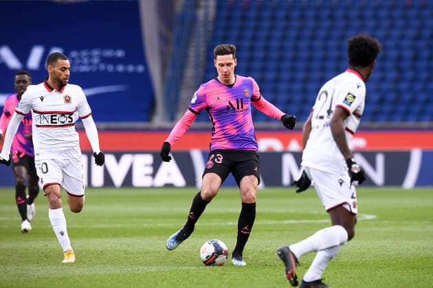 23 JULIAN DRAXLER (PSG) FOOTBALL : Paris SG vs Nice - Ligue 1 Uber Eats - 13 02 2021 FEP Panoramic 