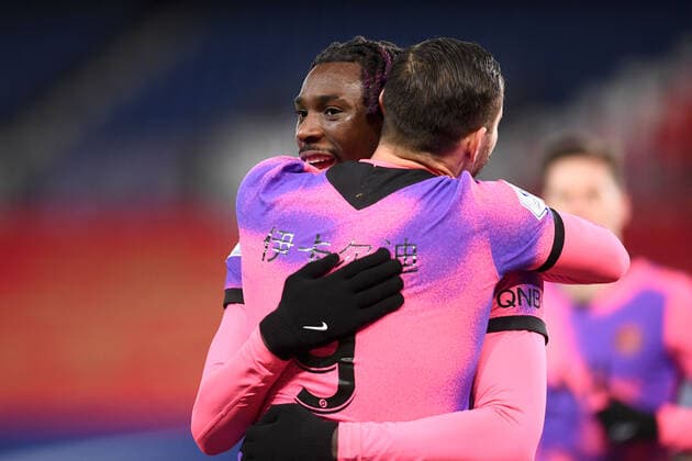 JOIE - 18 BIOTY MOISE KEAN (PSG) - FAIR PLAY FOOTBALL : Paris SG vs Nice - Ligue 1 Uber Eats - 13 02 2021 FEP Panoramic 