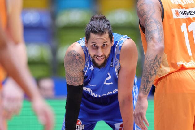 Fraport Skyliners ratiopharm Ulm, easyCredit BBL Michael Kessens Fraport Skyliners, 2 Basketball match of the easyCredit BBL between the Fraport Skyliners and ratiopharm Ulm on 14 February 2021 at the Fraport Arena in Frankfurt am Main , Frankfurt am Main Hesse Germany Fraport Arena