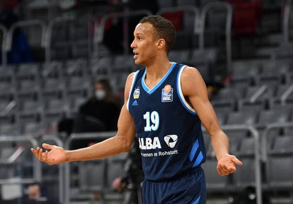 BAMBERG 14 02 2021 Basketball easycredit 1 Basketball Bundesliga 19 Matchday Brose Bamberg vs Alba Berlin Louis Olinde 19, Alba Berlin Photo Hans Martin Issler isslerimages Brose Bamberg vs Alba Berlin