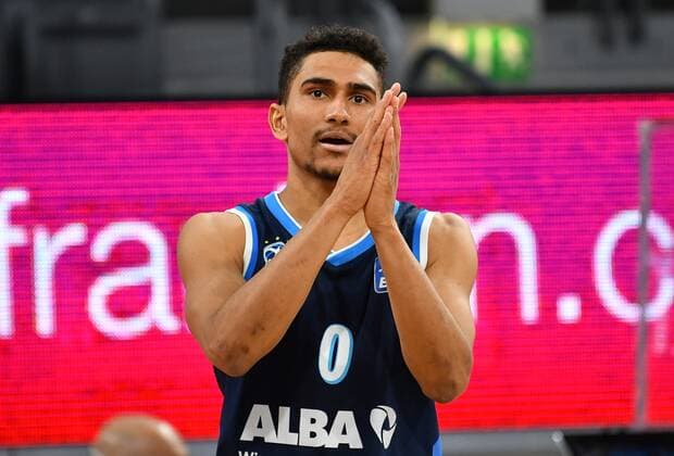 BAMBERG 14 02 2021 basketball easycredit 1 basketball Bundesliga 19 matchday Brose Bamberg vs Alba Berlin Maodo Lo 0, Alba Berlin hadert photo Hans Martin Issler isslerimages Brose Bamberg vs Alba Berlin