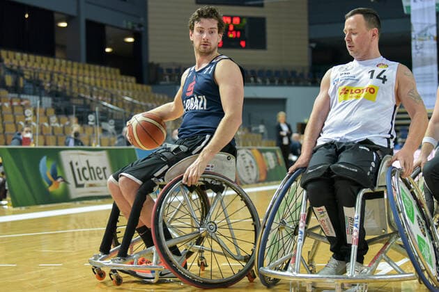 RBBL RSV Lahn Dill BBC Muensterland, 14 02 21 Mattijs Bellers 11 BBC Muensterland , Mark Beissert 14 RSV Lahn Dill Rittal Arena, Wetzlar, 14 02 21 Copyright: xBEAUTIFULxSPORTS Roeczeyx