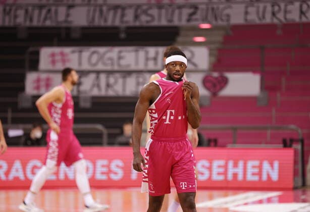Josh Hagins Telekom Baskets Bonn vs Syntainics MBC easyCredit BBL 1 Bundesliga , Season 2020 2021 , Matchday 19