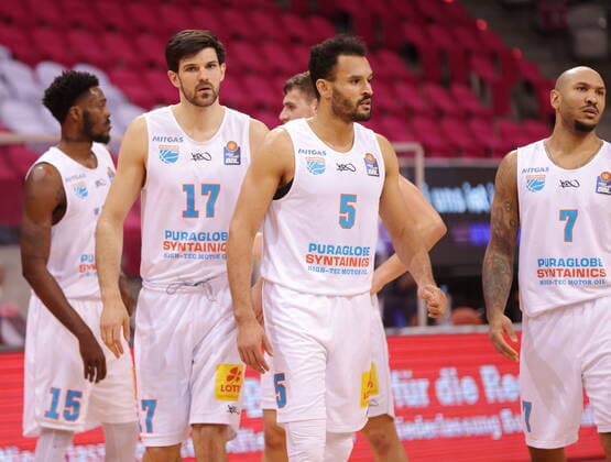 Telekom Baskets Bonn vs Syntainics MBC easyCredit BBL 1 Bundesliga , Season 2020 2021 , Matchday 19
