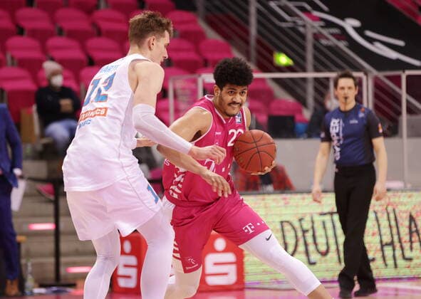 Gabriel de Oliveira Telekom Baskets Bonn vs Syntainics MBC easyCredit BBL 1 Bundesliga , Season 2020 2021 , Matchday 19