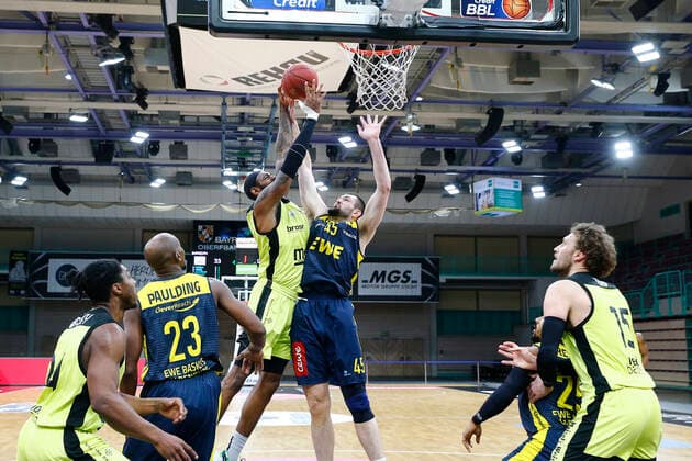 Basketball, BBL, Medi Bayreuth -EWE Baskets Oldenburg
