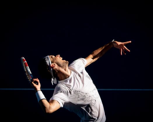 Dominic Thiem AUT Australian Open 2021 Melbourne Park Melbourne Victoria Australia 14 02 2021 Copyright: xJuergenxHasenkopfx