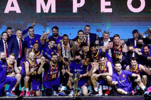 Basketball, Copa del Rey, FC Barcelona wins against Real Madrid
