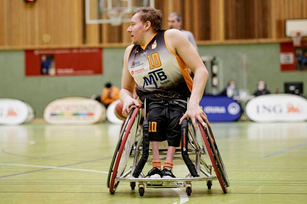 1 RBBL, ING Skywheelers Frankfurt vs Hannover United, Frankfurt, Skywheelers Dome Frankfurt, 14 2 2021 Jan Haller Hannover United , ING Skywheelers Frankfurt vs Hannover United, Frankfurt, Skywheelers Dome Frankfurt, 14 2 2021 Copyright: xBEAUTIFULxSPORTS P.xGawlickx
