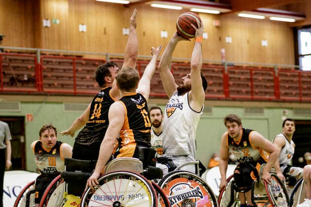 Wheelchair Basketball, RBBL, ING Skywheelers Frankfurt - Hannover United