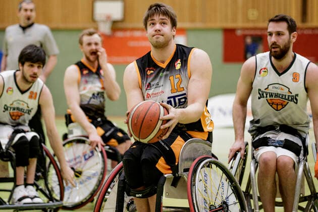 1 RBBL, ING Skywheelers Frankfurt vs Hannover United, Frankfurt, Skywheelers Dome Frankfurt, 14 2 2021 Alexander Budde Hannover United , ING Skywheelers Frankfurt vs Hannover United, Frankfurt, Skywheelers Dome Frankfurt, 14 2 2021 Copyright: xBEAUTIFULxSPORTS P.xGawlickx