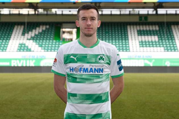 17 02 2021 SpVgg Spielvereinigung Greuther Fürth cloverleaf season 2020 2021 photo appointment portrait appointment Marijan Cavar 8, SpVgg Greuther Fürth single photo single photo portrait portrait header photo