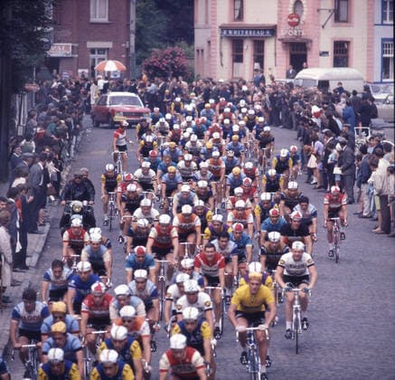 Tour de France 1971 riders field 27 06 1971 in Mulhouse sport cycling Tour de France 1971 France HM