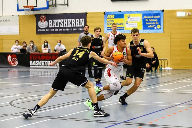 Basketball, Pro-B, ETV Hamburg - SSV Lok Bernau