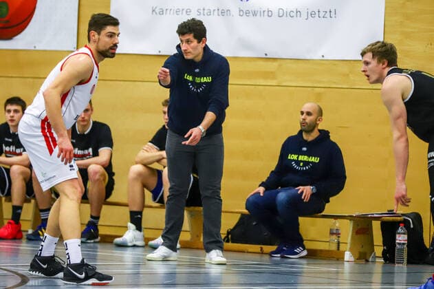 Basketball I Men I Season 2020 2021 I Barmer 2 Bundesliga ProB I 16 Matchday I ETV Hamburg SSV LOK Bernau I 19 02 2021 Rene Schilling 99, SSV LOK Bernau Hamburg Sporthalle ETV Hohen Weide Hamburg Germany Copyright: xLobeca RalfxHomburgx