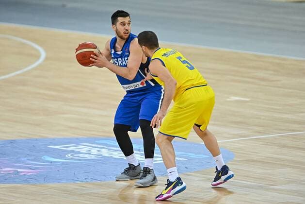 2021.02.19 Gliwice Koszykowka Mezczyzn Kwalifikacje Mistrzostw Europy FIBA EuroBasket 2022 Rumunia - Izrael N z Tamir Blatt Foto Lukasz Sobala PressFocus 2021.02.19 Gliwice Basketball Men s FIBA EuroBasket 2022 Qualifiers Romania - Israel Tamir Blatt Credit: Lukasz Sobala PressFocus NEWSPIX.PL --- Newspix.pl  20210219PF_LS019