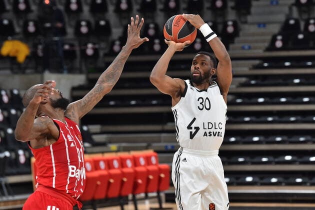 Norris Cole (asvel) BASKETBALL : LDLC ASVEL vs Bayern Munich - Euroleague - 19 02 2021 FredericChambert Panoramic 