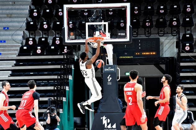 Kevarrius Hayes (asvel) BASKETBALL : LDLC ASVEL vs Bayern Munich - Euroleague - 19 02 2021 FredericChambert Panoramic 