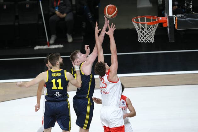 Basketball, European Championship Quali, Turkey - Sweden