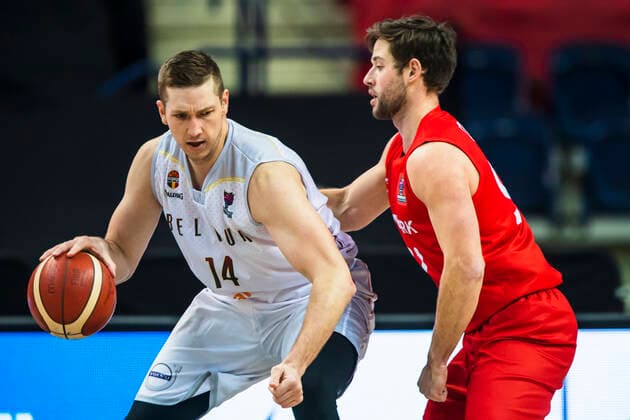 Basketball, European Championship Quali, Belgium - Denmark