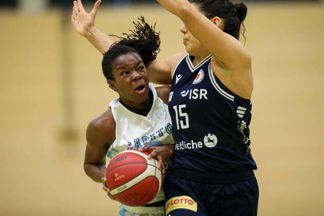 Capitol Bascats Duesseldorf vs Eintracht Braunschweig LionPride, 20 02 2021 Maryam Adepoju Olatunji 2, Capitol Bascats Duesseldorf Capitol Bascats Duesseldorf vs Eintracht Braunschweig LionPride on 20 02 2021, Duesseldorf Copyright: xBEAUTIFULxSPORTS KennyxBeelex