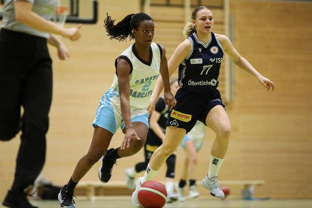 Capitol Bascats Duesseldorf vs Eintracht Braunschweig LionPride, 20 02 2021 Maryam Adepoju Olatunji 2, Capitol Bascats Duesseldorf Capitol Bascats Duesseldorf vs Eintracht Braunschweig LionPride on 20 02 2021, Duesseldorf Copyright: xBEAUTIFULxSPORTS KennyxBeelex