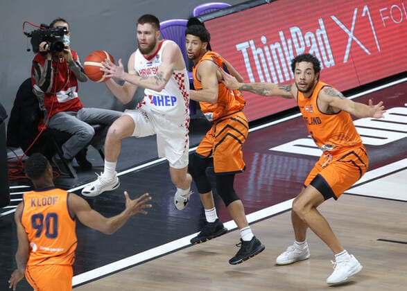 Basketball, European Championship Quali, Croatia - Netherlands