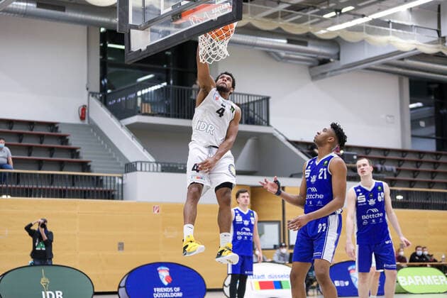 ART Giants Duesseldorf vs TKS 49ers Stahnsdorf, 20 02 2021 Quadre Lollis 4 ART Giants Duesseldorf ART Giants Duesseldorf vs TKS 49ers Stahnsdorf on 20 02 2021, Duesseldorf Oberkassel Copyright: xBEAUTIFULxSPORTS KennyxBeelex