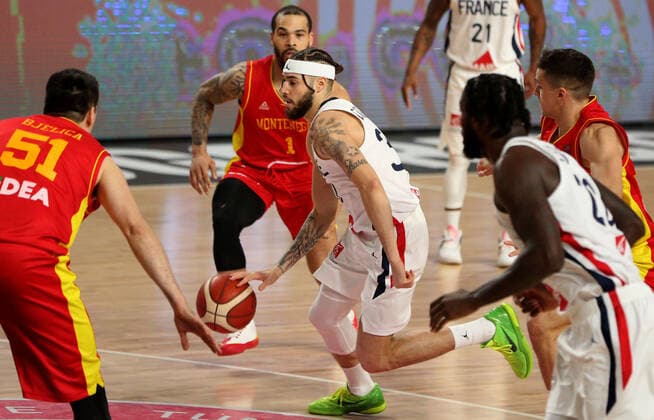 Basketball, European Championship Quali, Montenegro - France