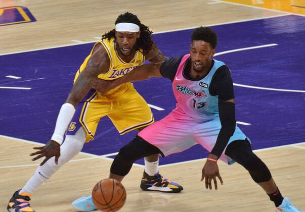 Basketball, NBA, Los Angeles Lakers - Miami Heat