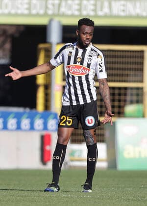 Bamba Abdoulaye 25 FOOTBALL : Strasbourg vs Angers - Ligue 1 Uber Eats - 21 02 2021 ElyxandroCegarra Panoramic 