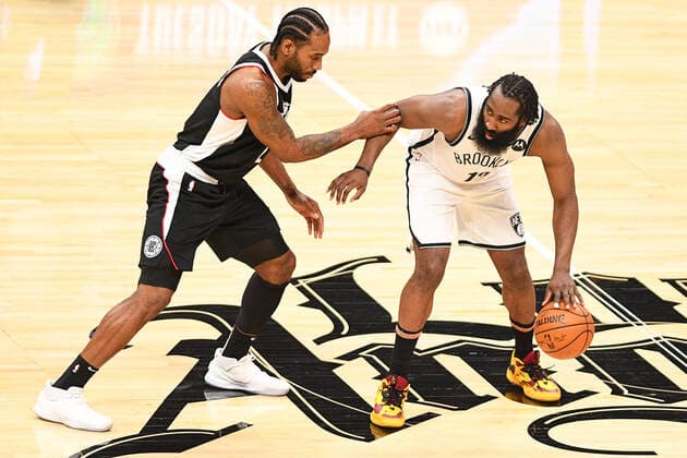 Basketball, NBA, Los Angeles Clippers - Brooklyn Nets